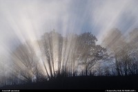 Photo by gnewman | West Portsmouth  morning, sunbeams, sunrise